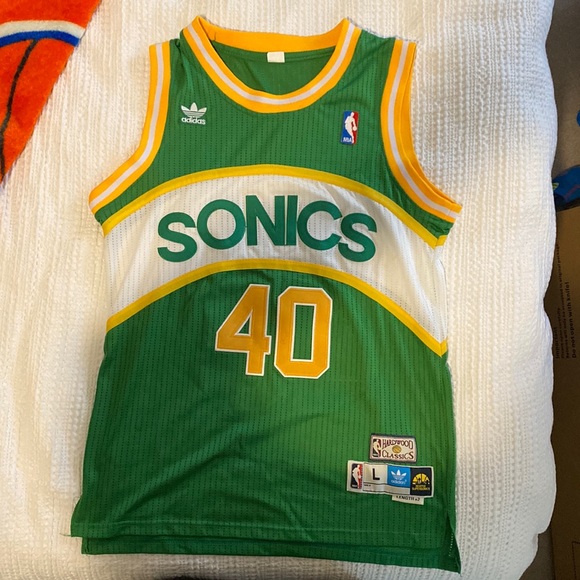 Other - Size L. Seattle SuperSonics KEMP jersey.